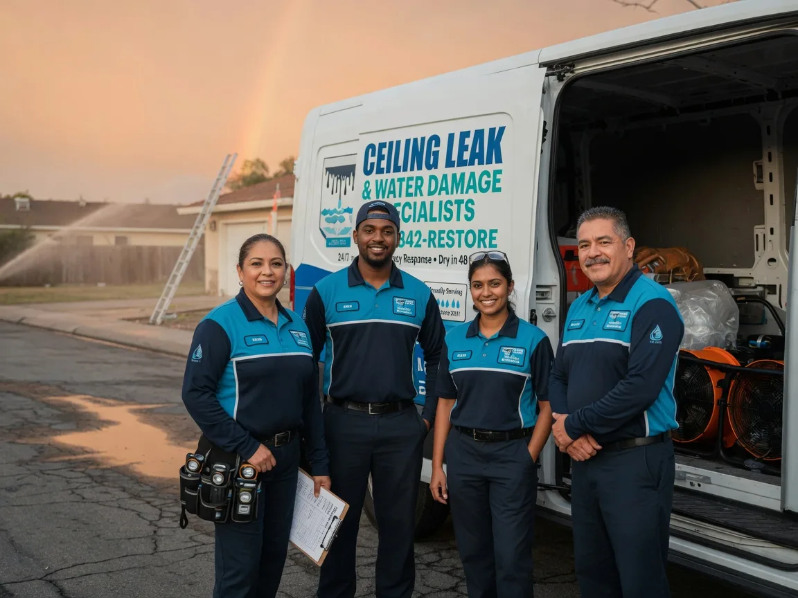 Ceiling Leak Cleanup company in Seaford, VA