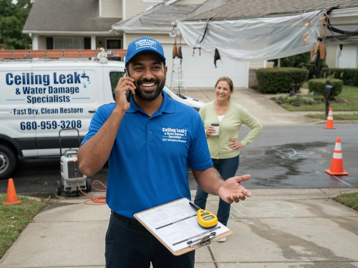 Ceiling Leak Cleanup Seaford, VA FAQs