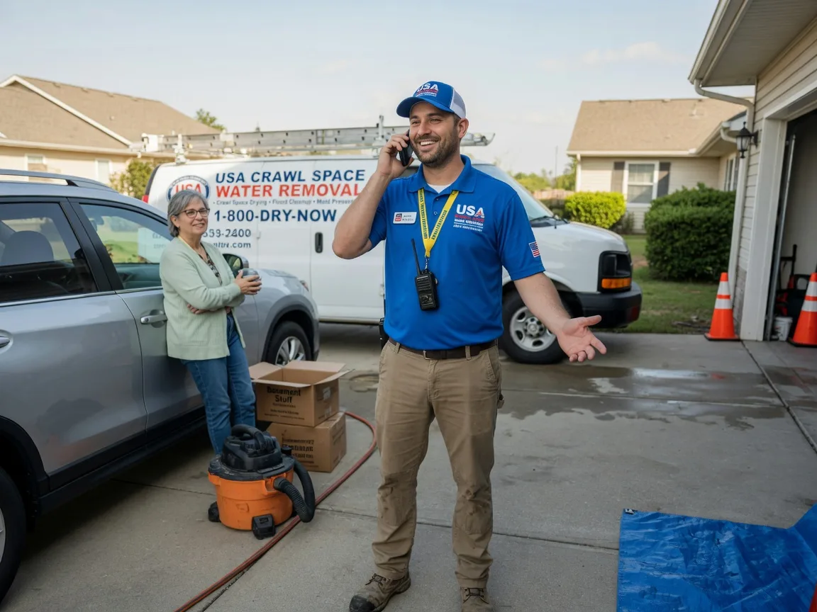 Crawl Space Water Removal Seaford, VA FAQs
